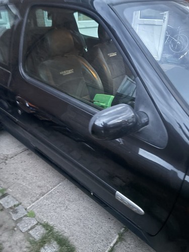 Clio 172 drivers - door, black