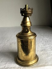 Old French Brass  Pigeon Oil Lamp Lampe - Pigeon Garantie Veritable.