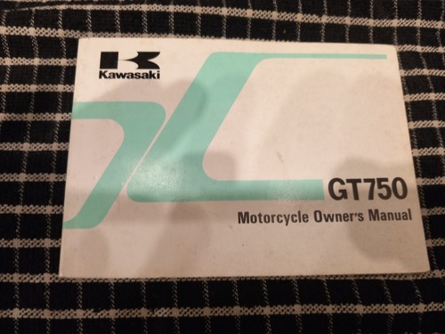 Kawasaki gt750 owners manual - gt750,