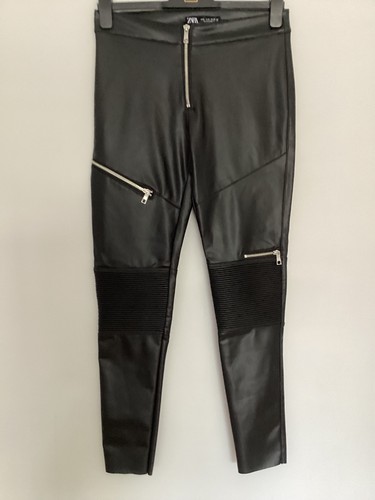Zara faux leather biker - leather, moto