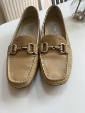 GEOX Cream Ladies Buckle Front