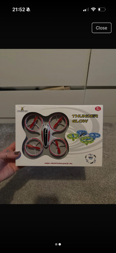Thunder glow drone red - thunder,