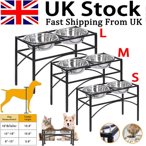 Double elevated raised dog - double,