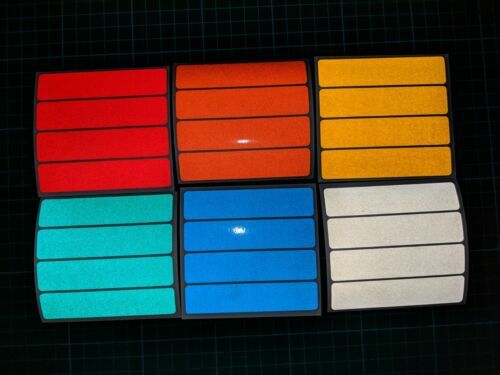 Reflective safety stickers - ,