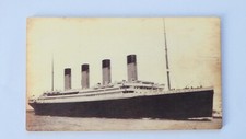 Titanic Wooden Postcard RMS