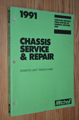 1991 chassis service repair - 1991,