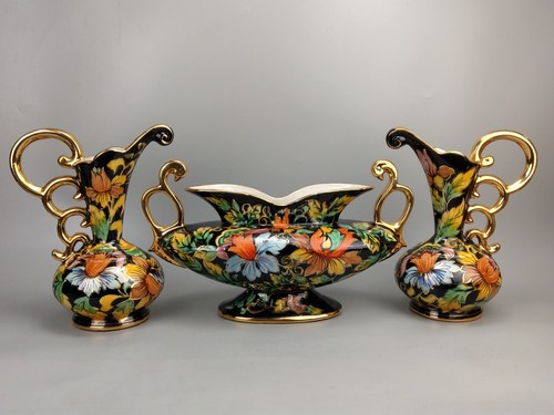 Mantel vase garniture - vase, bold