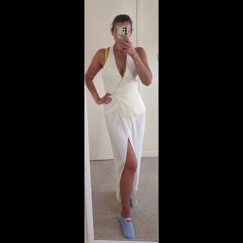 Civil wedding halterneck dress - civil,