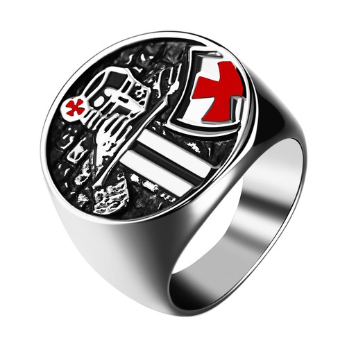 Mens templar knight shield - templar,
