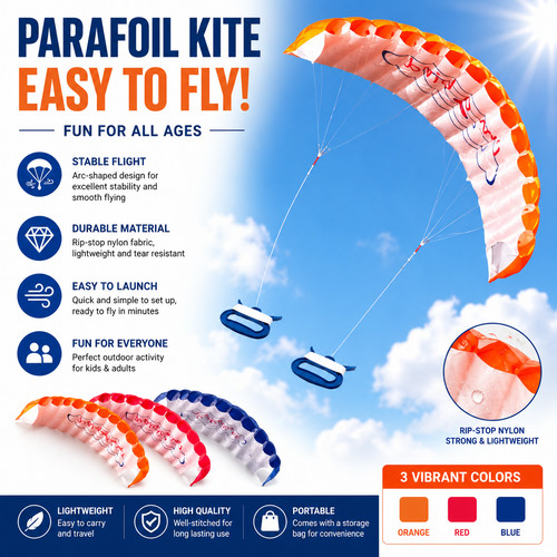 Dual line parafoil kite - line,
