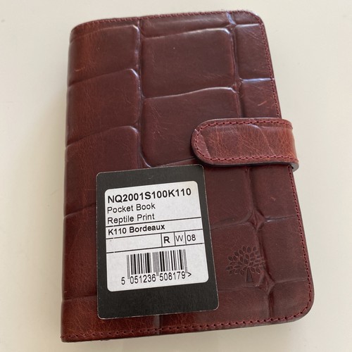 Mulberry pocketbook reptile - mulberry, in