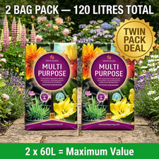 2x 60L GROWMOOR MULTI PURPOSE