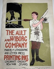 RARE Ault Wiborg Litho