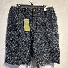 NWT GUCCI Shorts Double GG