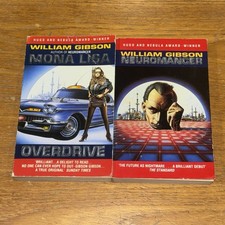 William Gibson Neuromancer & Mona Lisa Overdrive Matching Set Vintage