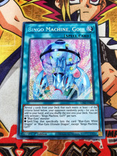 Bingo Machine, Go!!! lds2-en028 1st Edition (NM+) Secret Rare Yu-Gi-Oh!