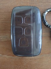 Jaguar Land Rover Key Case Fob Cover. Made From Smoked Flexible Plastic