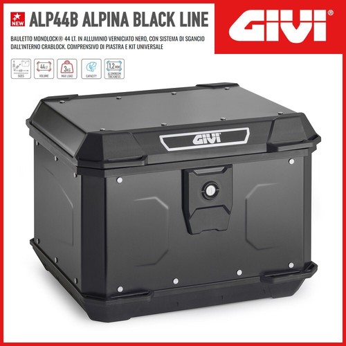 Givi alp44b alpina black lt - givi, 44