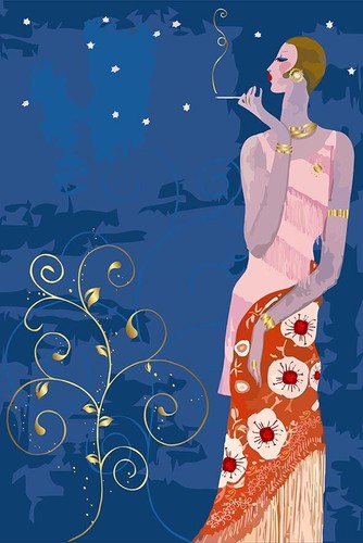 Vintage art nouveau - vintage, liberty