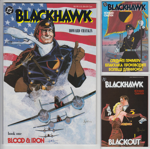 Blackhawk vf nm - blackhawk, 1-3