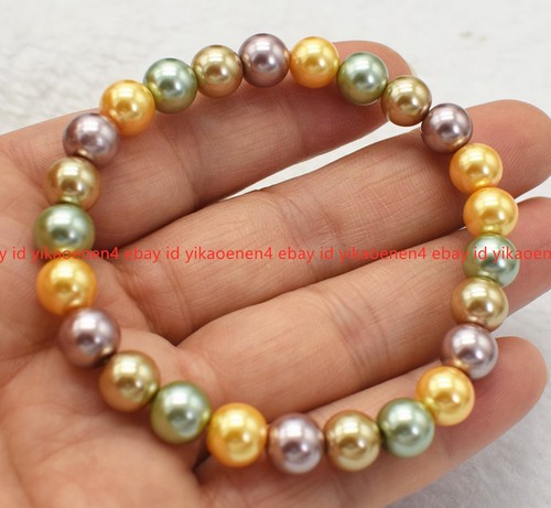 Fashion 8mm multi color - multi-color, shell