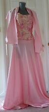 Princess wedding New year's Eve dress pink long elegant sparkle Special Occasion