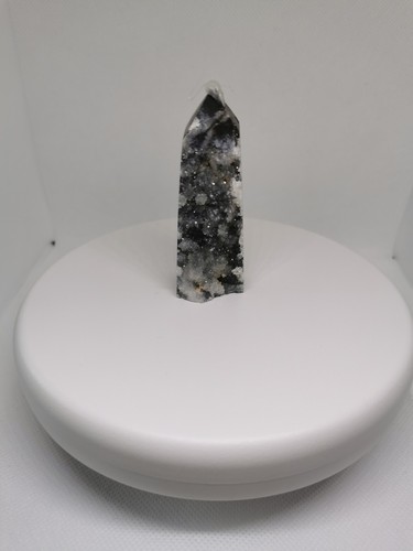 Sphalerite druzy tower - tower, b
