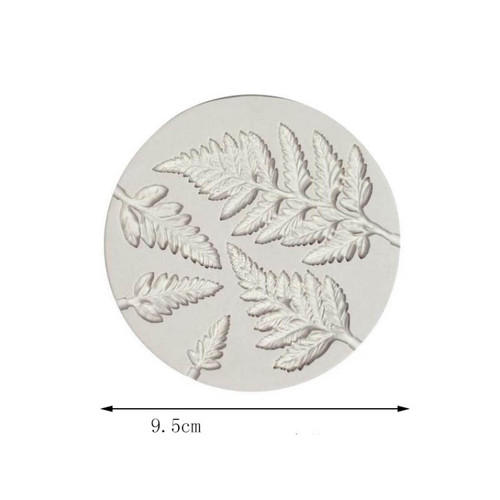 Fern leaf silicone cake - fern,