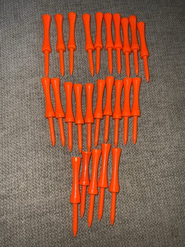 Neon orange castle - 3.25”,