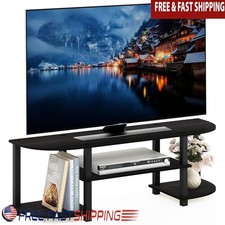Wood TV Stand 3-Tier