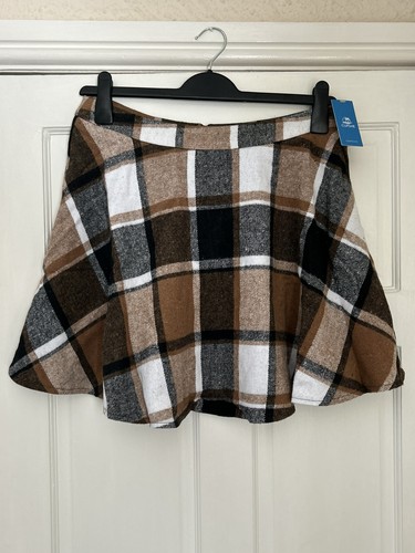 Women high waist - l, brown