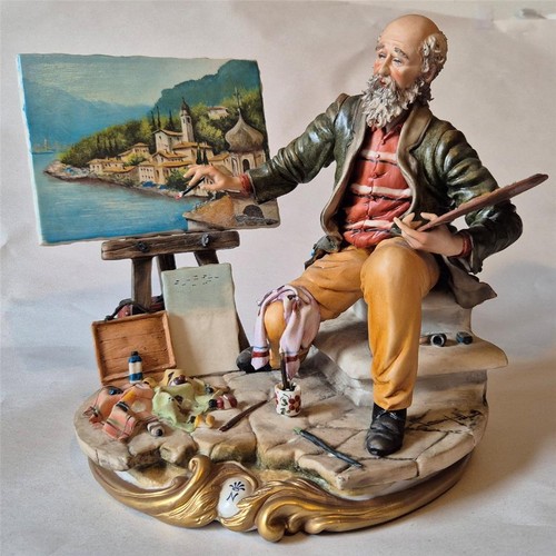 Rare large capodimonte - a,