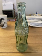 Coca Cola empty glass bottle