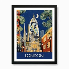 London England At Night Travel