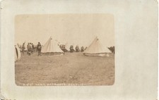 Weymouth. Royal Engineers Territorial Military Camp 1911. Tents.