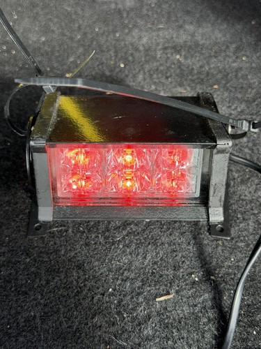 12v red flashing - flashing, bar