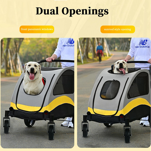 Bingopaw large dog stroller - dog,