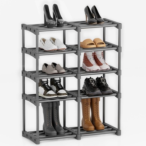 Metal shoe rack - rack,