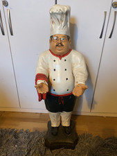Vintage Chef Display Statue Cook Kitchen Restaurant Shop  105cm SW16 Area