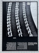 Hille Furniture Nottingham Seating for Halls to Theatre - 1972 Cutting 552