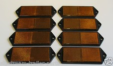 8 AMBER REFLECTORS TRAILER