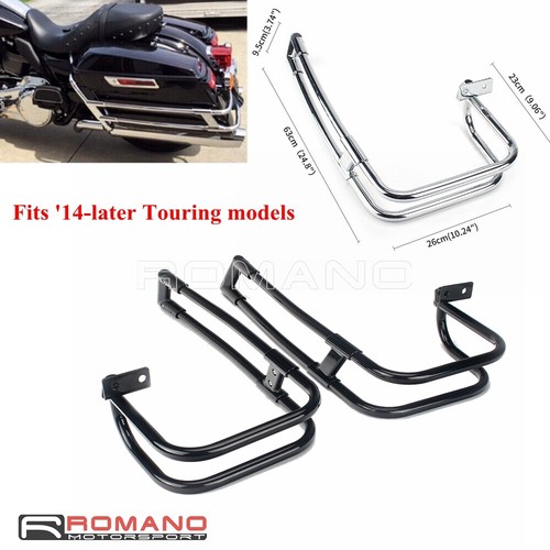 Saddlebag guard rails bracket - saddlebag,