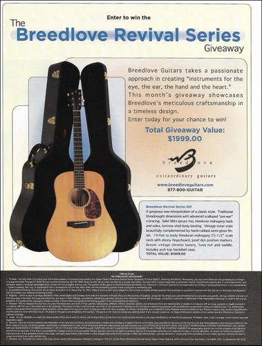 Breedlove revival series - series, dm