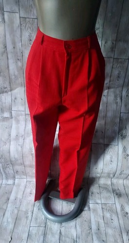 Vintage 1970 red polyester - red,