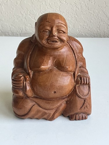 Vintage hand carved wood - hand,
