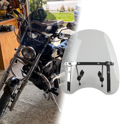 Large smoke windshield screen - smoke,