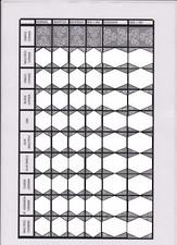 GB WATERMARK REFERENCE GUIDE SHEET A4 PAGE INVERTED, REVERSED ETC QV-QEII