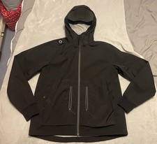 Ma.strum Black Soft Shell Jacket Men’s Large L Authentic Casual Wear