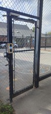 Single Security Gate For Yard, Building Site, Playground, Etc 80cm X 190cm
