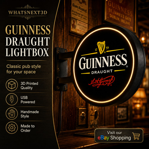 Guinness sided wall - sided,